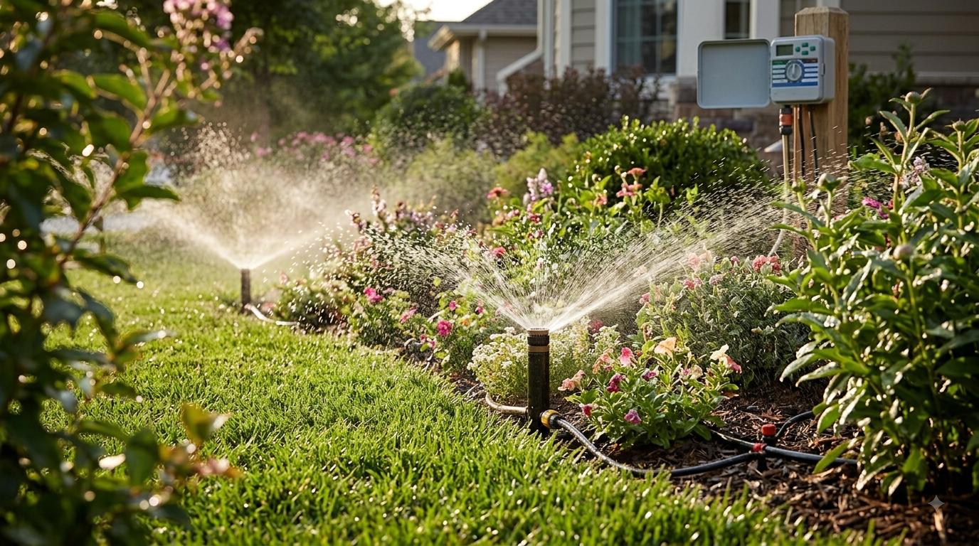 Garden Sprinklers Automatic Watering