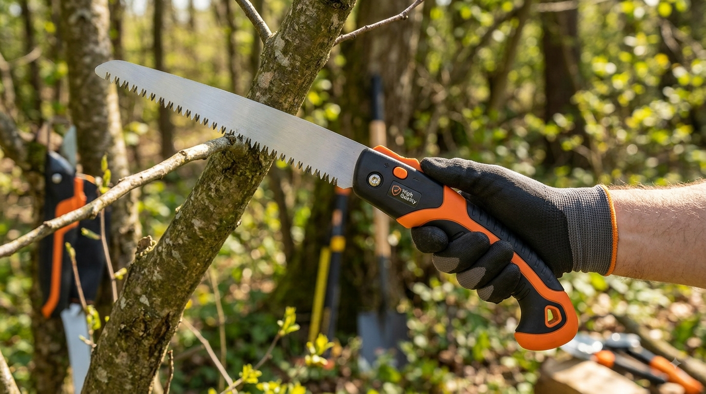 Folding Hand Saw, 10 inch High Quality Blade
